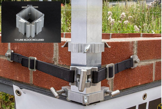 FITZBRICK UNIVERSAL EXTERNAL PROFILE SYSTEM WITH 1 x LINE BLOCK (GAUGED PROFILE NOT INCLUDED)