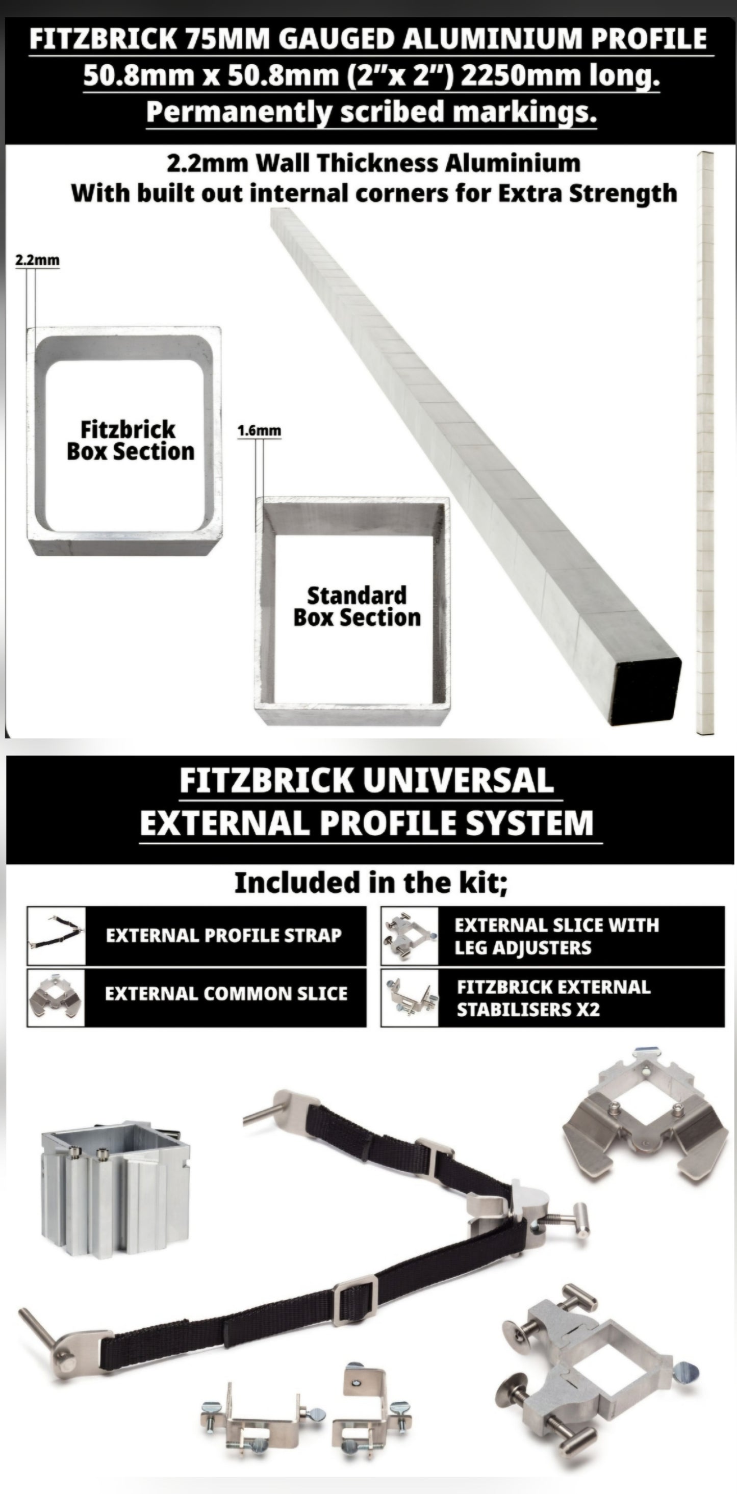 COMPLETE CORNER KIT - EXTERNAL