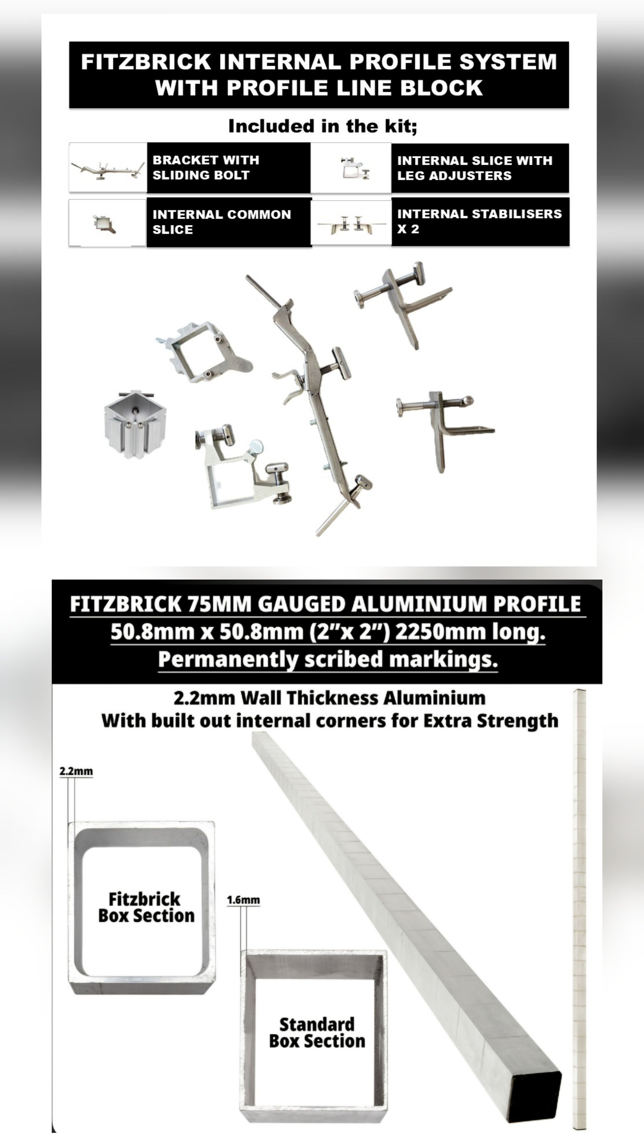 COMPLETE CORNER KIT - INTERNAL CORNER. BRICKWORK TOOLS – Brickwork Tools